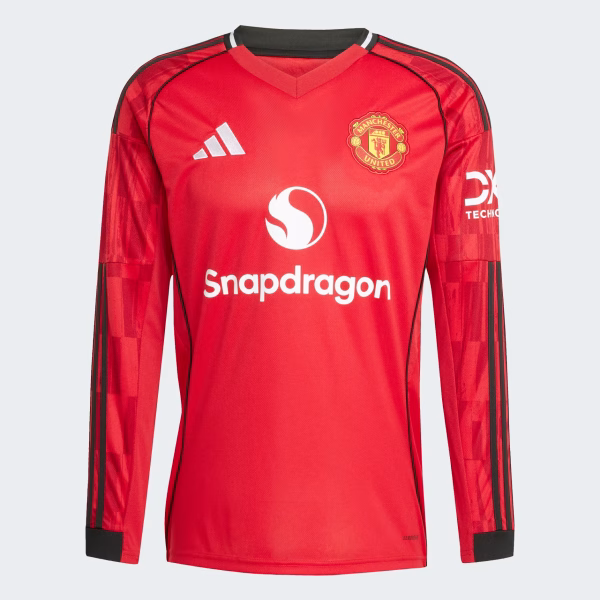 Manchester United Home kit long sleeve 25/26